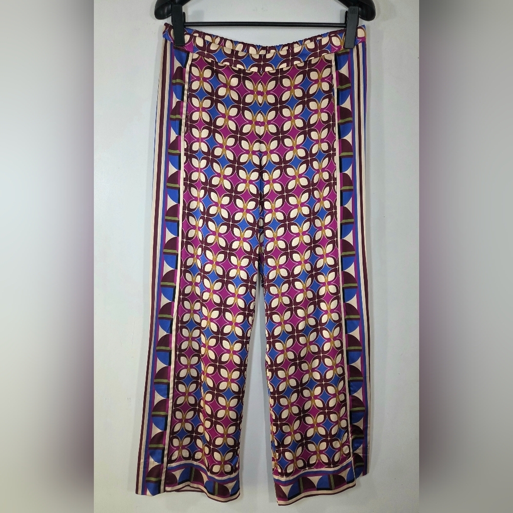 CARTOLINA NANTUCKET THE DARCY GEOMETRIC PRINT PANT.